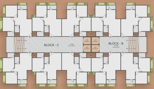  swapnil-homes-and-swapnil-harmony B & C Cluster Plan From 1st To 13th Floor