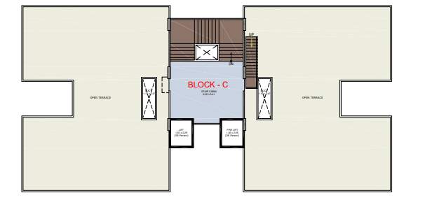  gurukrupa lakeview Block C Cluster Plan for 10th Floor