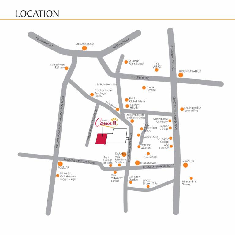  cassia vii Location Plan