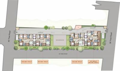  amaira Block A & B Cluster Plan from 1st to 3rd Floor