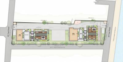  amaira Block A & B Terrace Floor Cluster Plan