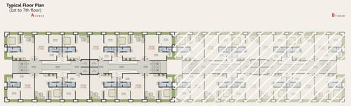  ram-residency-a-tower Sai Ram Residency A Tower Cluster Plan from 1st to 7th Floor