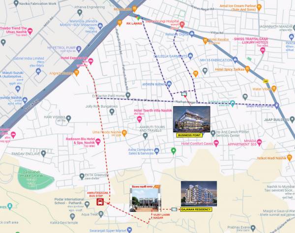  shree-gajanan-residency Location Plan