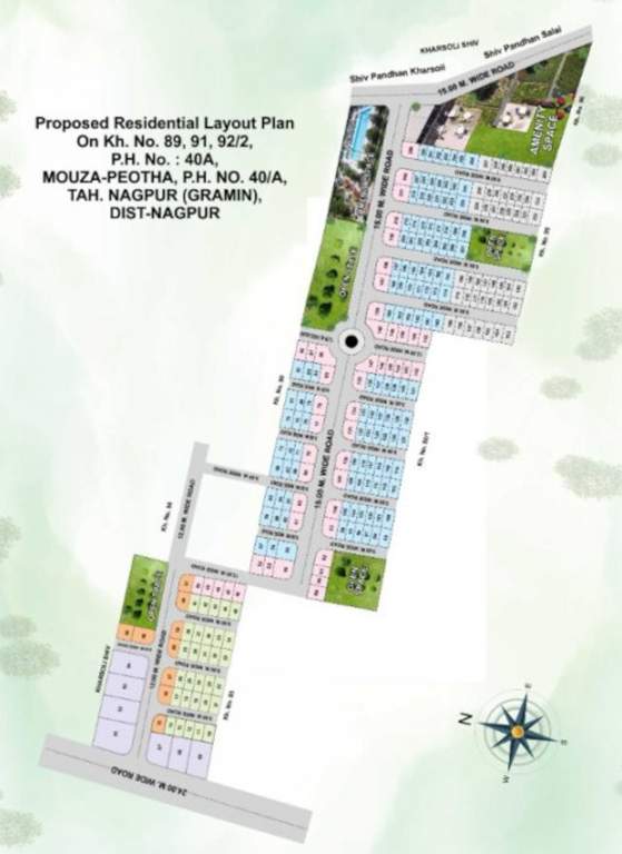  central cost city Layout Plan
