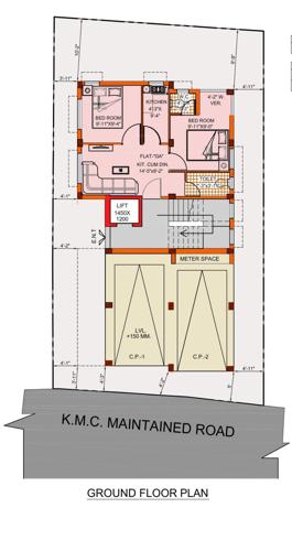  heights-apartment Heights Apartment Cluster Plan for ground Floor