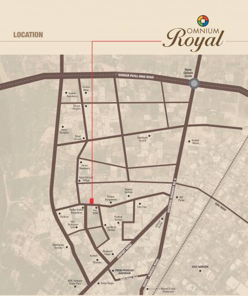 omnium-royal Location Plan