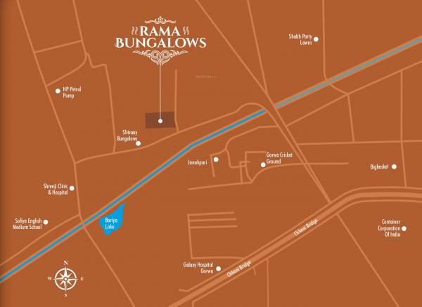  rama-bungalows Location Plan