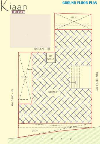 Kiaan Residency Ground Cluster Plan kiaan-residency Kiaan Residency Ground Cluster Plan