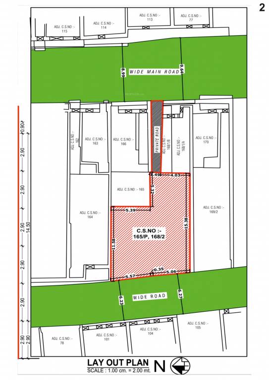 kiaan residency Layout Plan