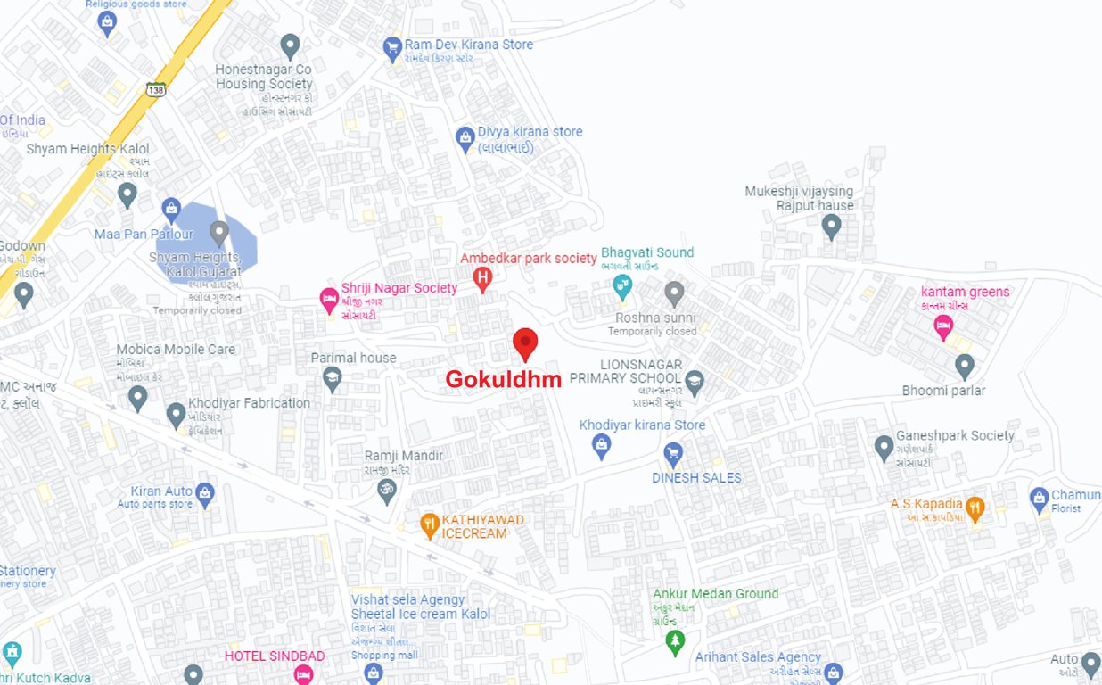  gokuldham Location Plan