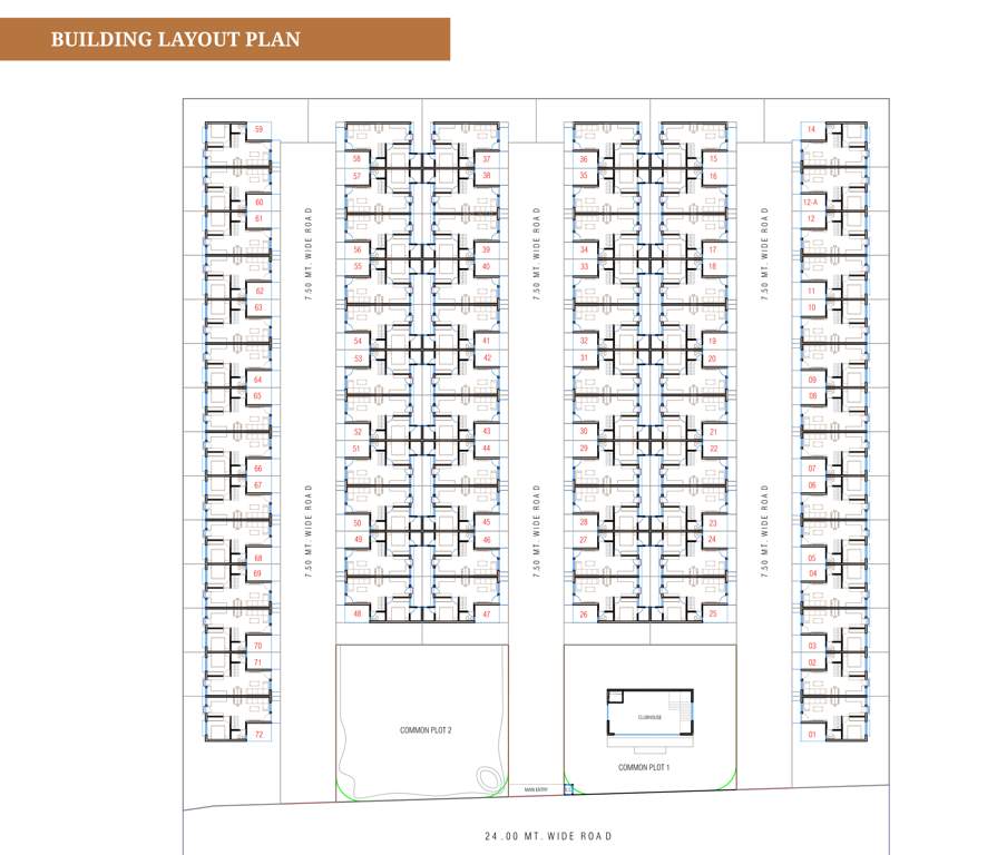  sentosa royal Layout Plan