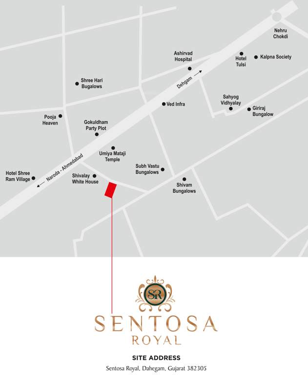  sentosa royal Location Plan