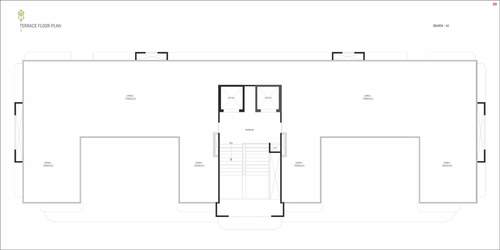 Block A & B Terrace Floor Cluster Plan towers Block A & B Terrace Floor Cluster Plan