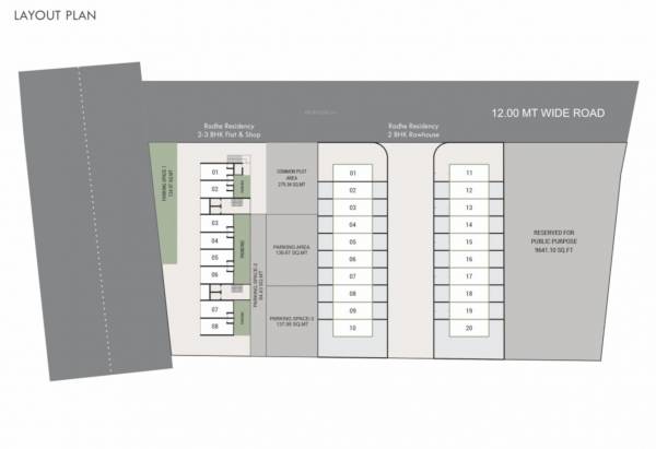  radhe-residency-appartment Layout Plan