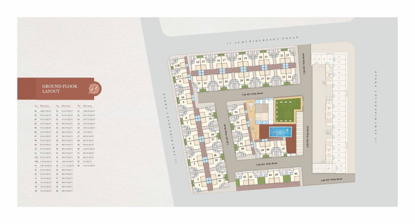  samruddhi saffron Wing C Cluster Plan