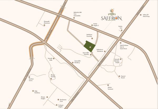 Location Plan samruddhi-saffron- Location Plan