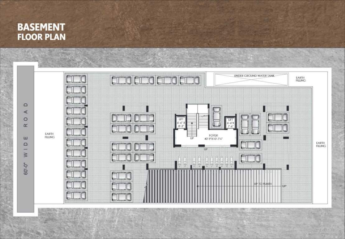  shivalik residency Shivalik Residency Basement  Cluster Plan