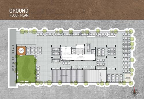  shivalik-residency Shivalik Residency Cluster Plan for ground Floor