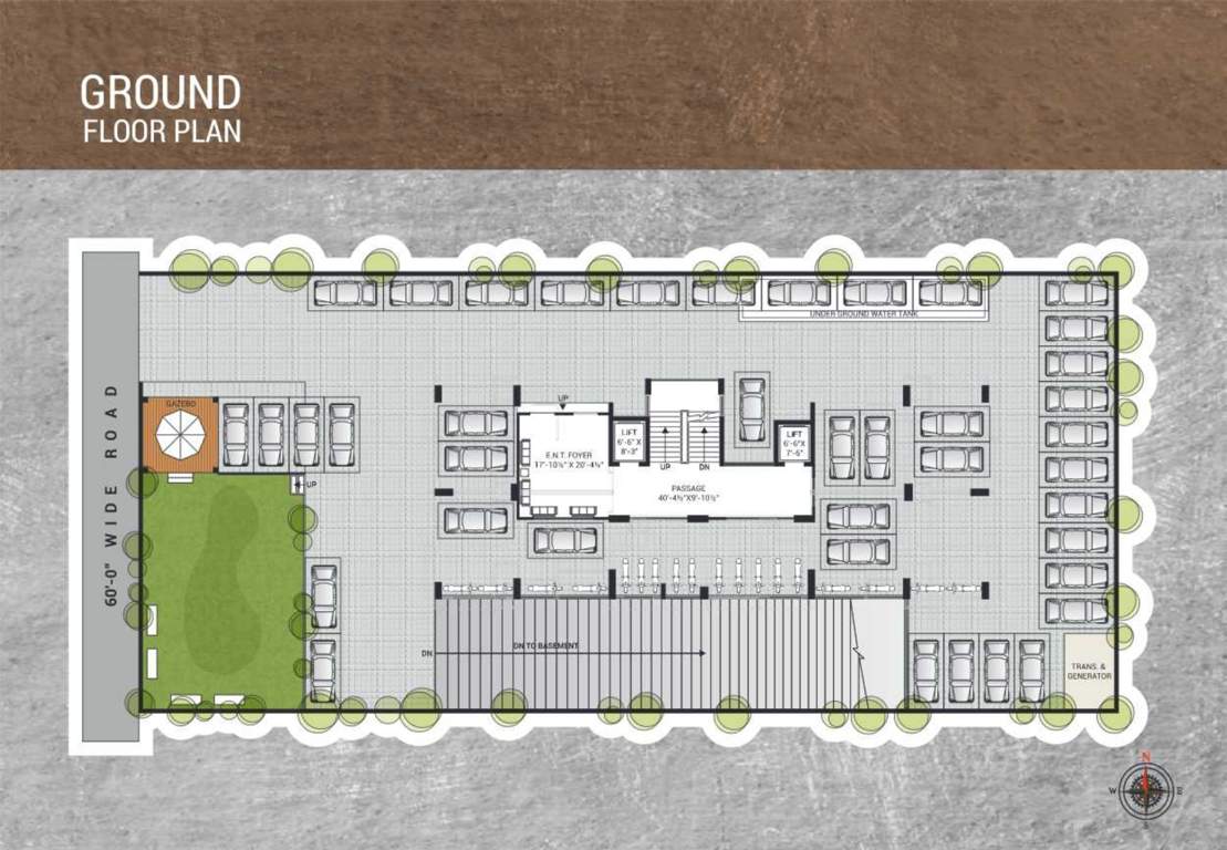  shivalik residency Shivalik Residency Cluster Plan for ground Floor