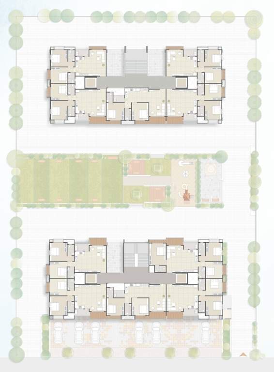  prayosha shine Block A B Cluster Plan