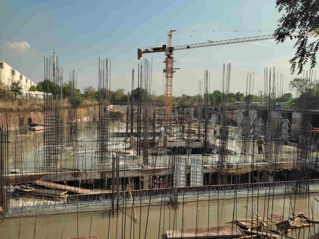  vihaan shikhara Block A Construction Status Aug 25