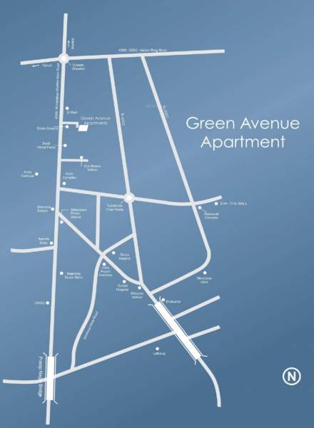  green-avenue-apartment Location Plan