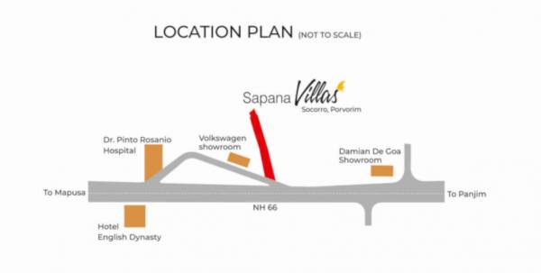  sapana-villas Location Plan