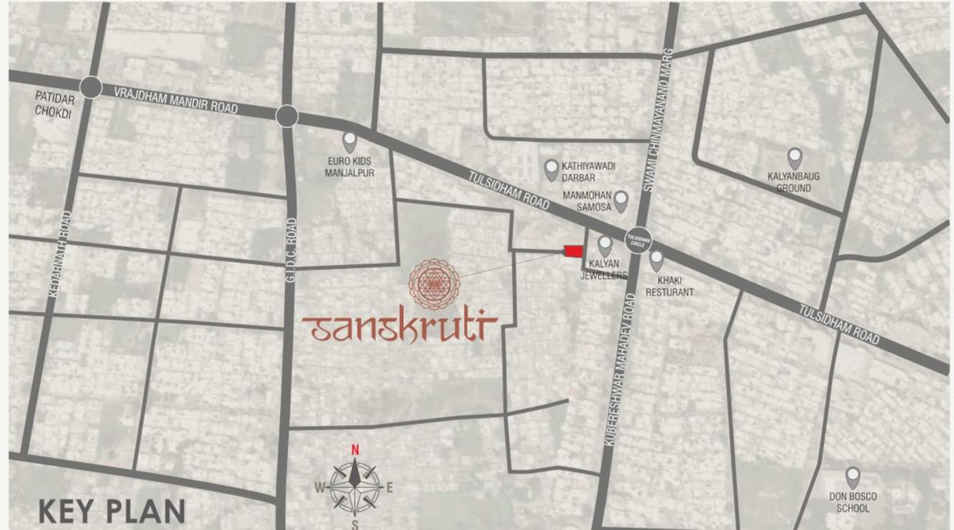  sanskruti Location Plan
