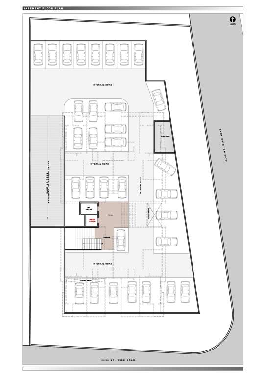  tulip residency Tulip Residency Basement Cluster Plan