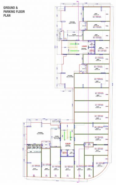 A, B Ground Cluster Plan seven-luxuria A, B Ground Cluster Plan
