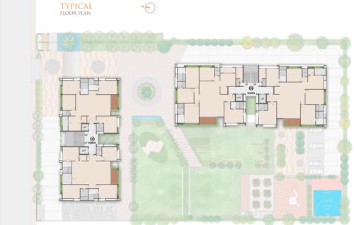 Vivanta C To D Typical Cluster Plan shivanta-vivanta Vivanta C To D Typical Cluster Plan