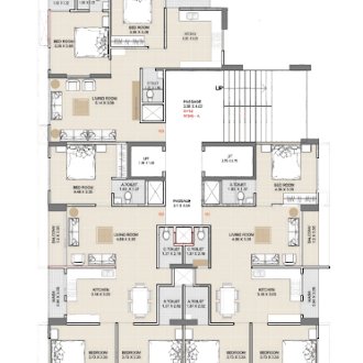 luxuria Block B Cluster Plan