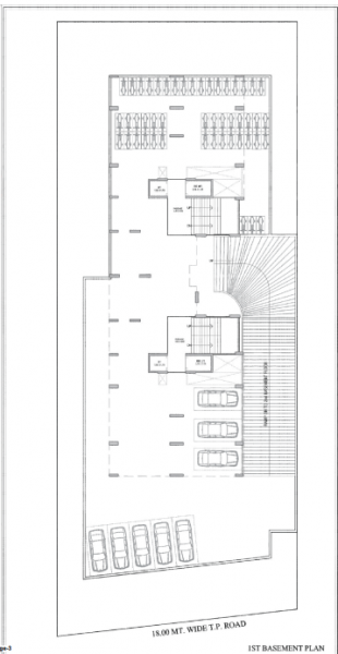  luxuria Block B Cluster Plan for Basement
