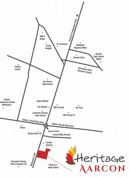 heritage-aarcon Location Plan