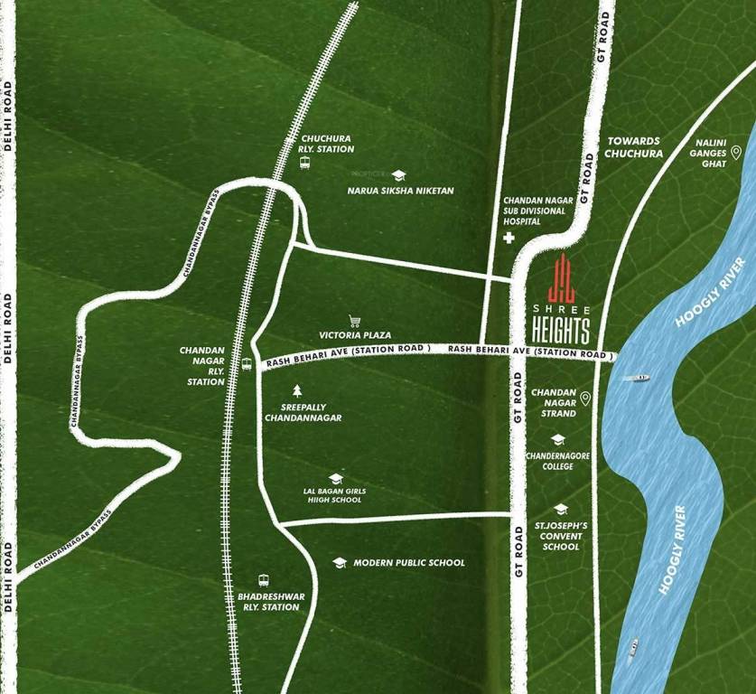  shree heights Location Plan