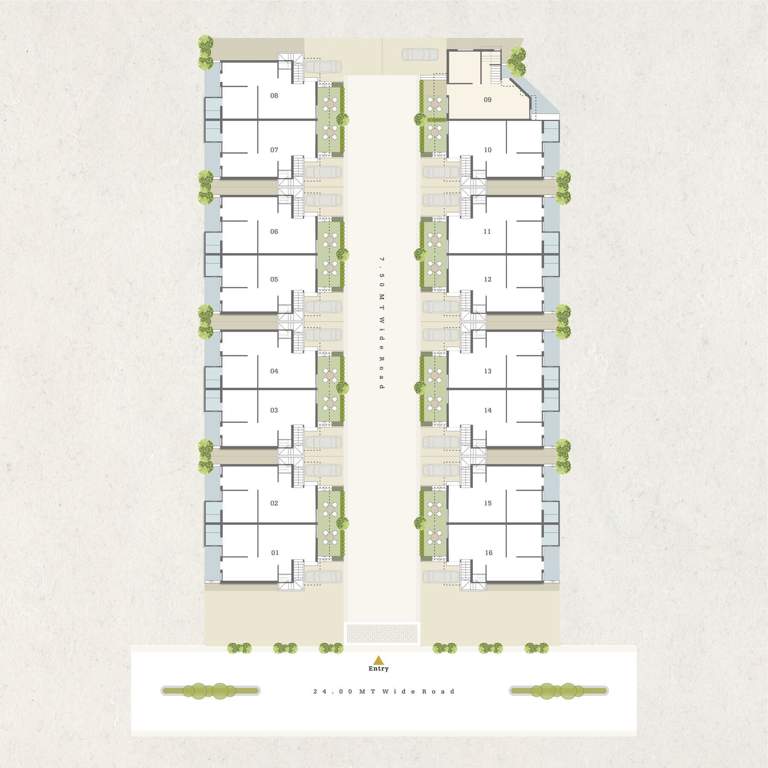  sanskriti Layout Plan