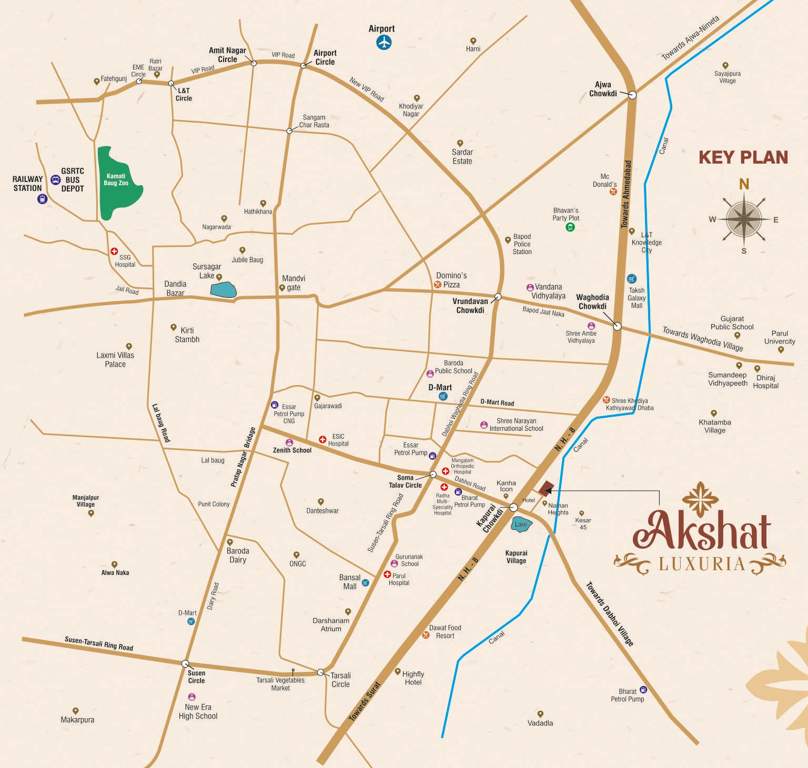  luxuria Location Plan