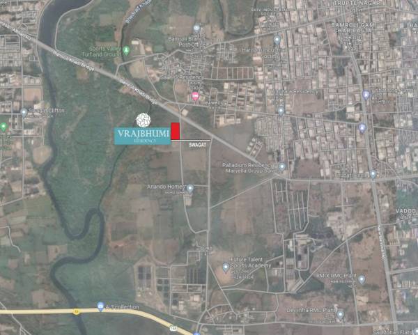 Location Plan vrajbhumi-residency Location Plan
