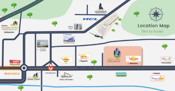  fortune-green-town Location Plan