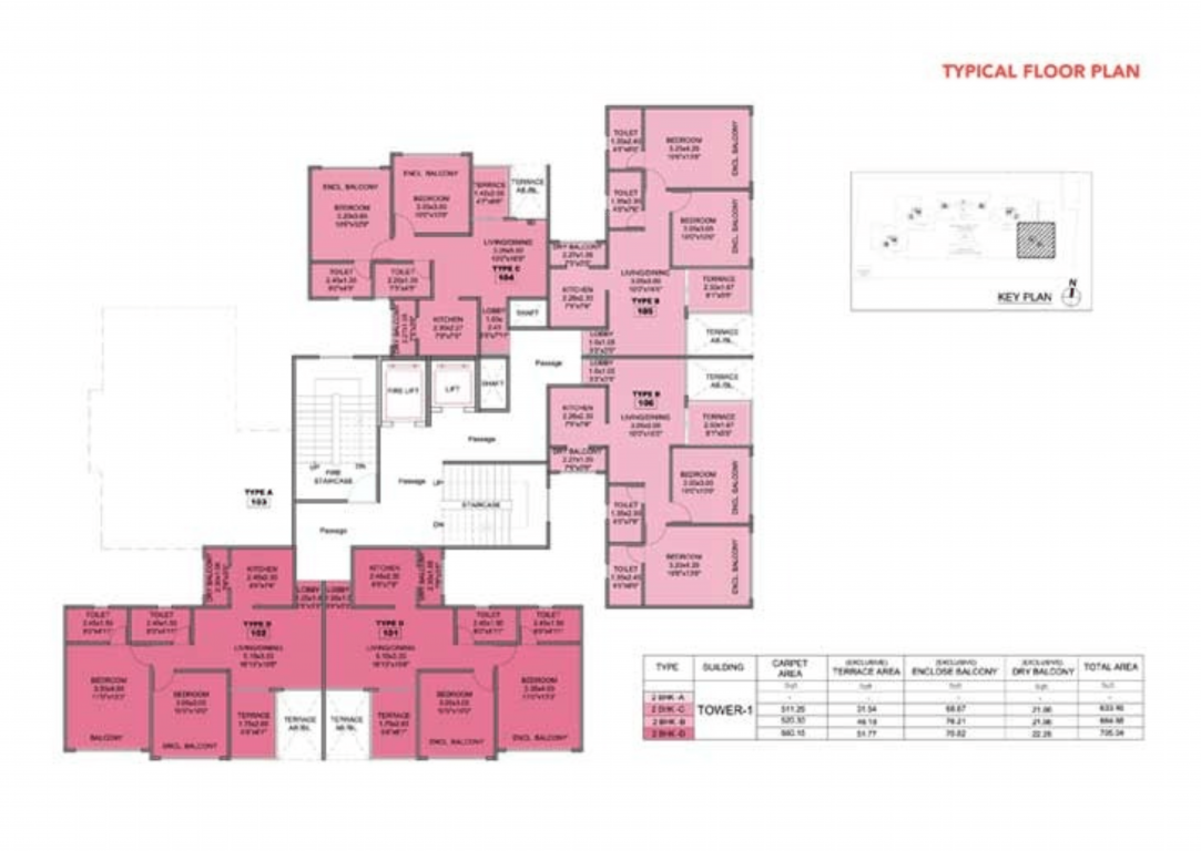 riverdale Tower 2 Cluster Plan