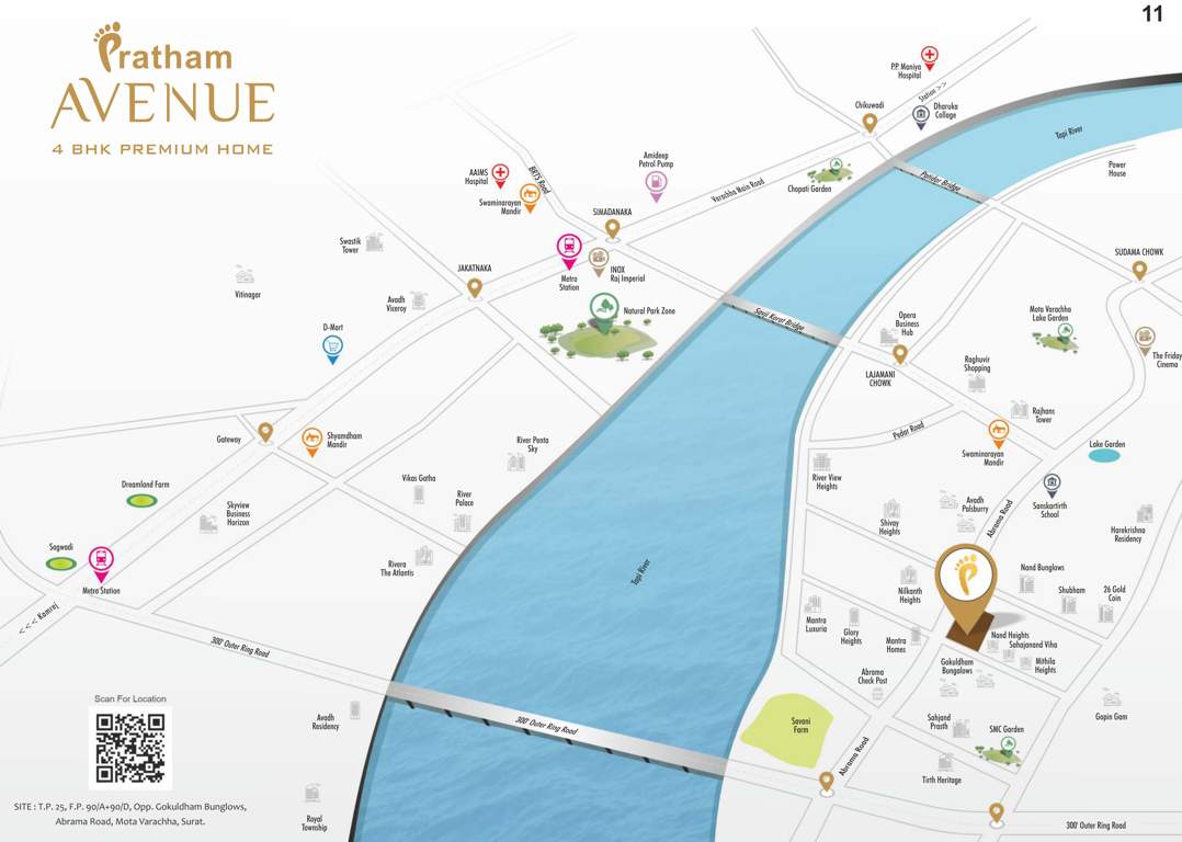  avenue Location Plan