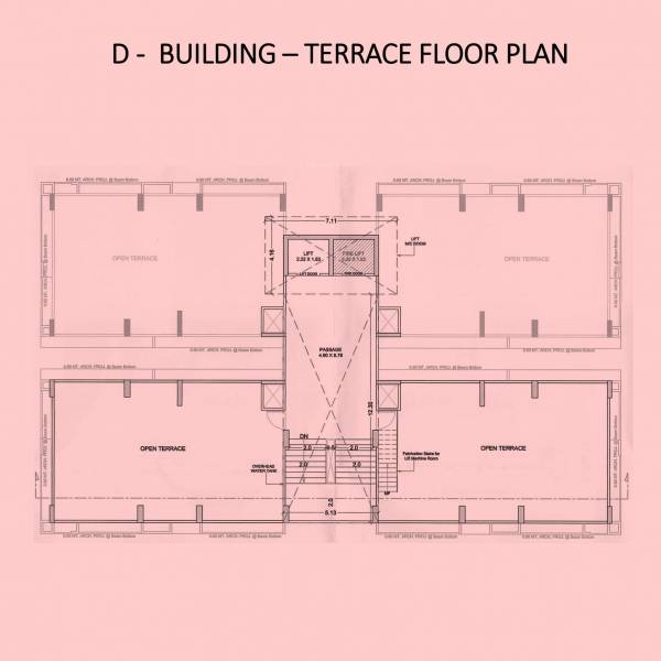  shubham-pearl Block D Terrace  Cluster Plan