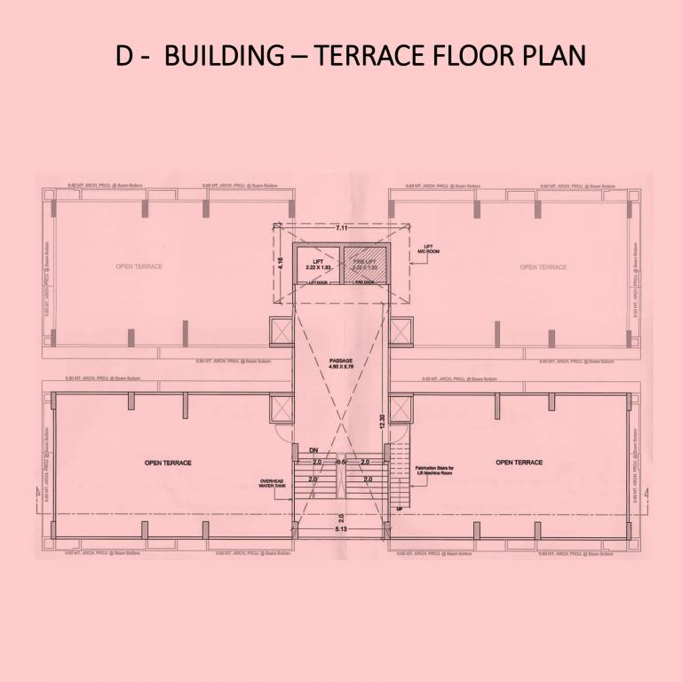  shubham pearl Block D Terrace  Cluster Plan