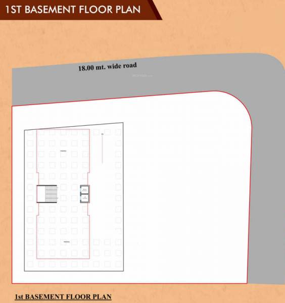 A Cluster Plan For 1st Basement girikandra-residency A Cluster Plan For 1st Basement