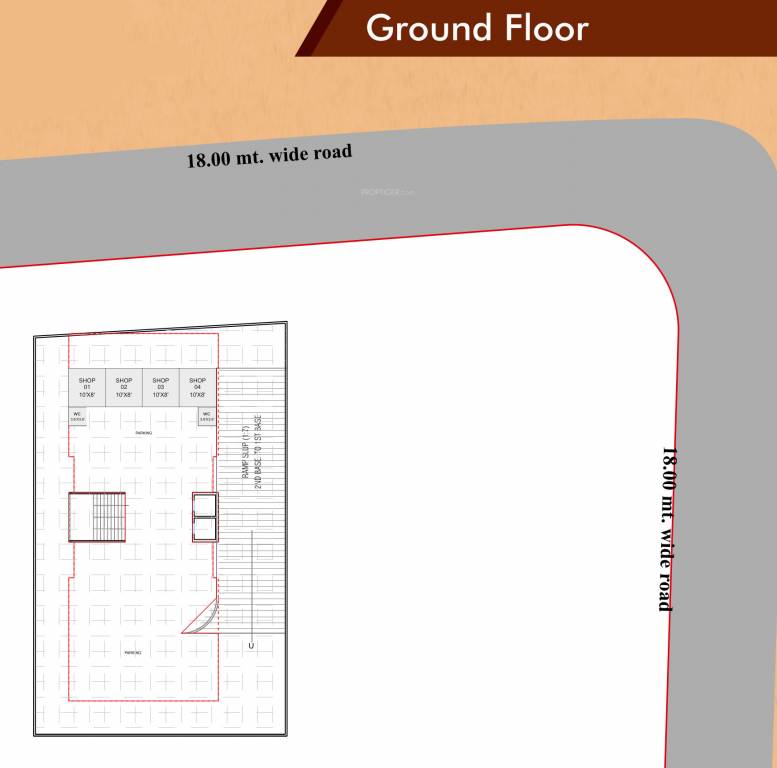 girikandra residency A Ground Cluster Plan