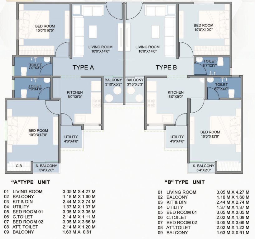  nexa avenue Shree Nexa Avenue Typical Cluster Plan