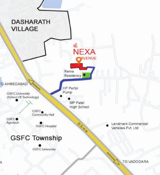  nexa-avenue Location Plan