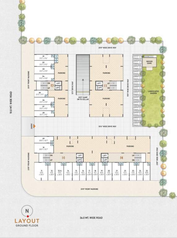  samay aristo Layout Plan