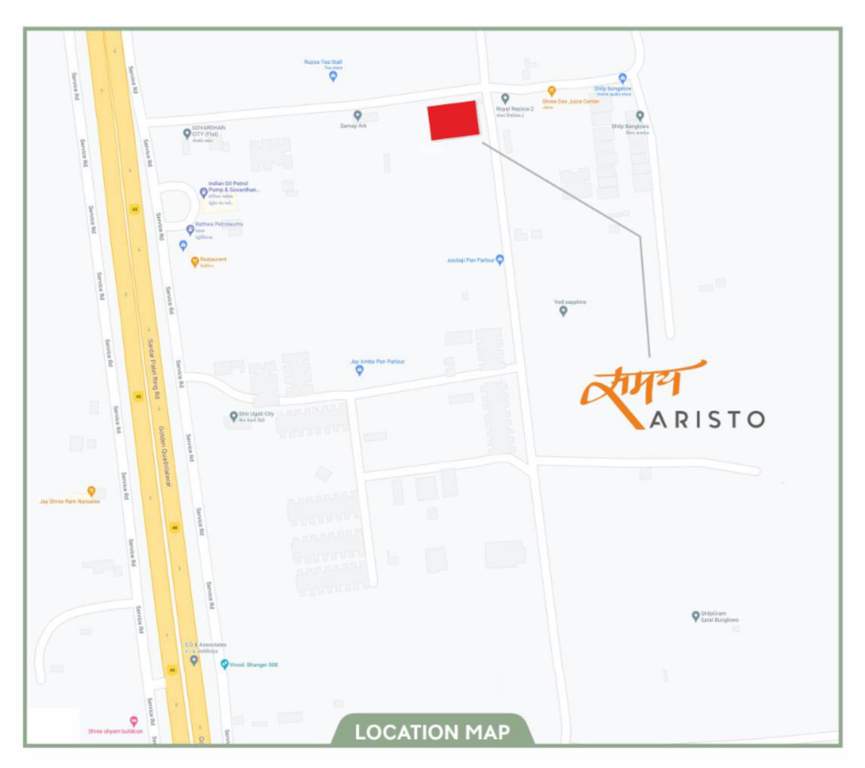  samay aristo Location Plan