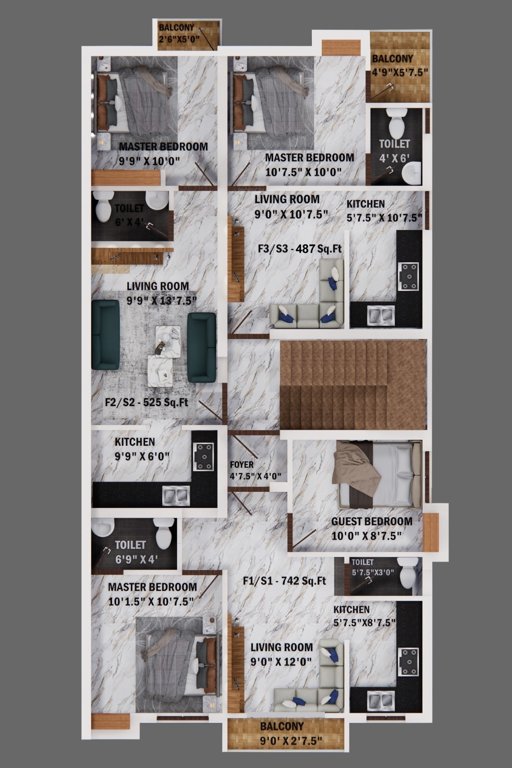  karthick amore Karthick Amore Cluster Plan